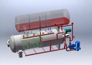大容量水浸式レトルトオートクレーブ（蒸発乳工業用滅菌用） - Product Image 4