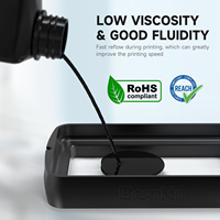 Peluncuran baru 2024 Resin dapat dicuci air bau rendah untuk printer 3D LCD SLA