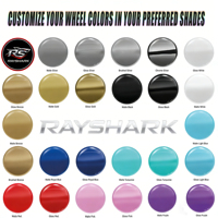 Ruedas de Estilo JDM Personalizadas RS, Excelente Servicio, Entrega Eficiente, Productos de Alta Calidad, Varios Estilos, Opciones de Color