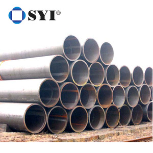 SYI Q195/Q235/Q345/S235/S275/S355/SS400 tuyau en <span class=keywords><strong>acier</strong></span> sans soudure 12m pour les pipelines de matériaux solides de gaz de pétrole-coupe de soudage disponible - Product Image 1