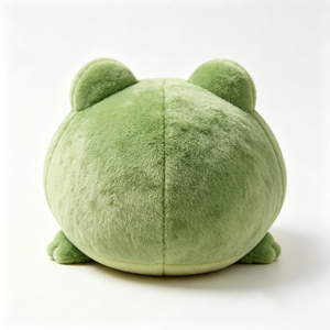 Customized frog cuddle pillow, cottagecore bedroom decor plush, kids swamp animal plush gift, bedtime <b>squishy</b> comfort toy - Product Image 2