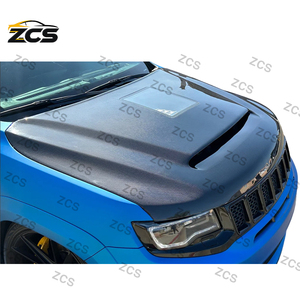 Nouveau capot transparent en fibre de carbone personnalisé pour Grand Cherokee - Rénovation/Mise à niveau avec garantie d'un an - Product Image 2