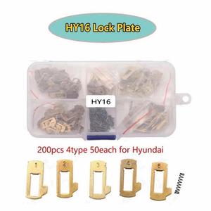 Kit de réparation de plaques de serrure de voiture en laiton, assortiment de pièces de serrurier multi-tailles pour l'entretien des serrures de portières automobiles, fabriqué en Chine - Product Image 5