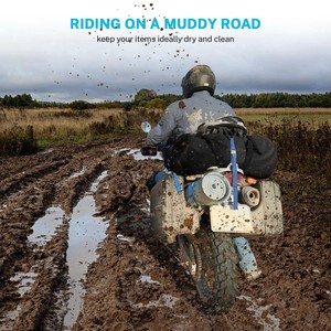 Muestra gratis productos al aire libre resistente al agua motocicleta sillín bolsa moda hombres al aire libre ciclismo viaje moto bolsas - Product Image 5