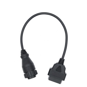 <span class=keywords><strong>Cable</strong></span> OBDII de 14 Pines a 16 Pines, Adaptador Macho a Hembra, <span class=keywords><strong>Cable</strong></span> de Diagnóstico OBD2 para Mercedes Benz Sprinter - Product Image 4