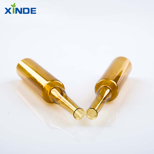 Frascos de Vidrio Ámbar para Suero Farmacéutico, Gotas para Ojos, 30ml/100ml, con Tapón de Goma, MOQ 100 Unidades, Personalizables - Product Image 1