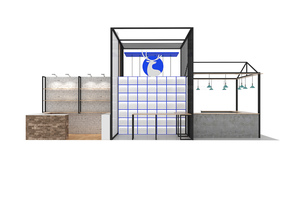 Tùy chỉnh thiết kế kỳ nghỉ chợ gian hàng truy cập KỆ NHÔM vải gỗ xây dựng tùy chỉnh kích cỡ sự kiện triển lãm thương mại dễ dàng - Product Image 3