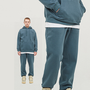 Zweiteiliges Set für Herren: Hoodies und Hosen für Herbst/Winter – Kapuzenpullover und Jogginghosen – Unisex-Set aus Sweatpants und Hoodie - Product Image 6