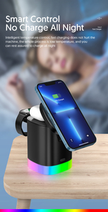 Nouvelles tendances 2025 support de chargeur sans fil multifonction de technologie la plus vendue avec lumière rvb - Product Image 6