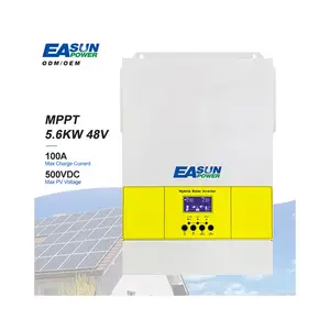 3,6 kW 5,6 kW 220VAC 100A MPPT Wifi Monitor Laderegler Arbeiten ohne Batterie vom Netz Hybrid Solar Wechsel richter