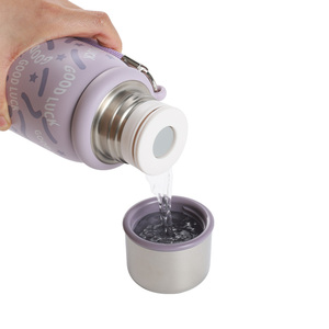 PINKAH 650ML étanche en acier inoxydable isolé sous vide bouteille thermique <span class=keywords><strong>bouchon</strong></span> intérieur 24-36hr isolation thermique sans BPA Portable - Product Image 6