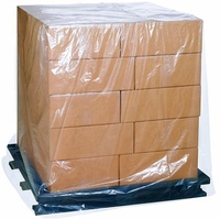 Housses de palette multicouches sur mesure, doublures de protection imperméables et anti-poussière en PE, directement de l'usine