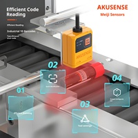 Lecteur de codes-barres industriel intelligent Akusense RCD-AI100-F06R, port série Ethernet, IO, montage fixe, scanner 1280x800 pixels