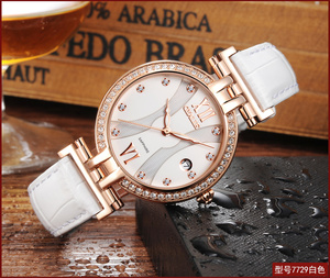 Montre à quartz japonaise étanche avec logo personnalisé en gros - Product Image 3