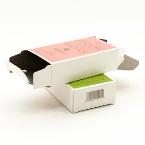कस्टम सरल संपूर्ण सेट कार्डबोर्ड टक टॉप कॉस्मेटिक परफ्यूम बॉक्स पैकेजिंग चमकदार लेमिनेशन के साथ 40 मिलीलीटर परफ्यूम पैकेजिंग बॉक्स
