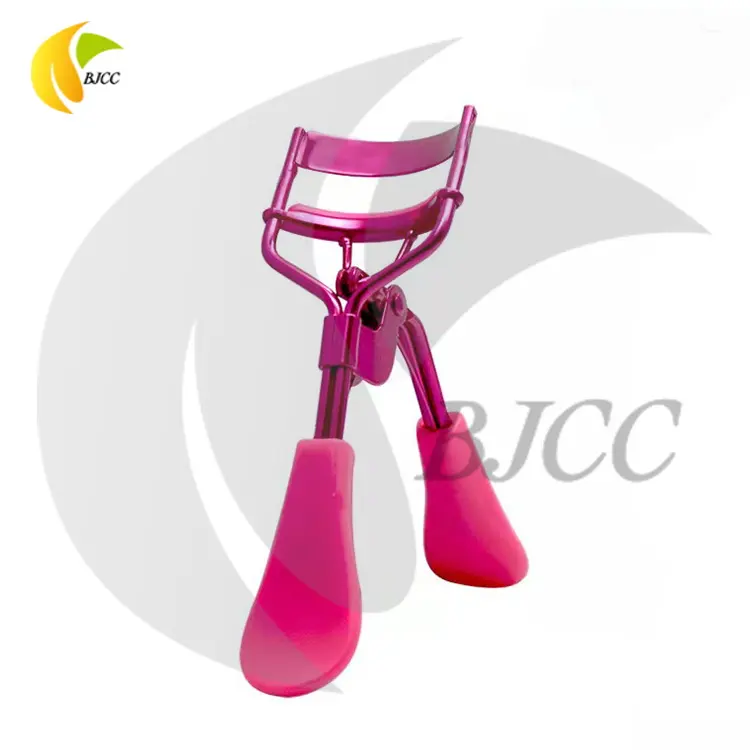 OEM ODM 2022 Wholesale Hot New Bling Colorful Pink Eye Lash Curler Tool Custom Logo Private Label Eyelash Curler With Comb