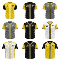 Maillot de baseball personnalisé brodé avec logo, nom et numéro – Toutes les 30 équipes – Uniforme de baseball pour hommes, femmes et enfants – Vente en gros