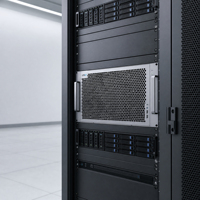 Châssis de serveur IA 4U en tôle sur mesure TZR OEM, à montage en rack, à haut débit d'air, pour calcul GPU