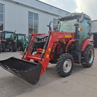 Mini-Lader-Baggertraktor EPA-zertifiziert 4WD Getriebe Motorpumpe für Landwirtschaftstraktor Haus- und Ackerlandpflege