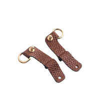 Sangle de remplacement réglable et tendance pour sac à bandoulière, en cuir pleine fleur, personnalisable, avec boucles, pour sac à main de créateur