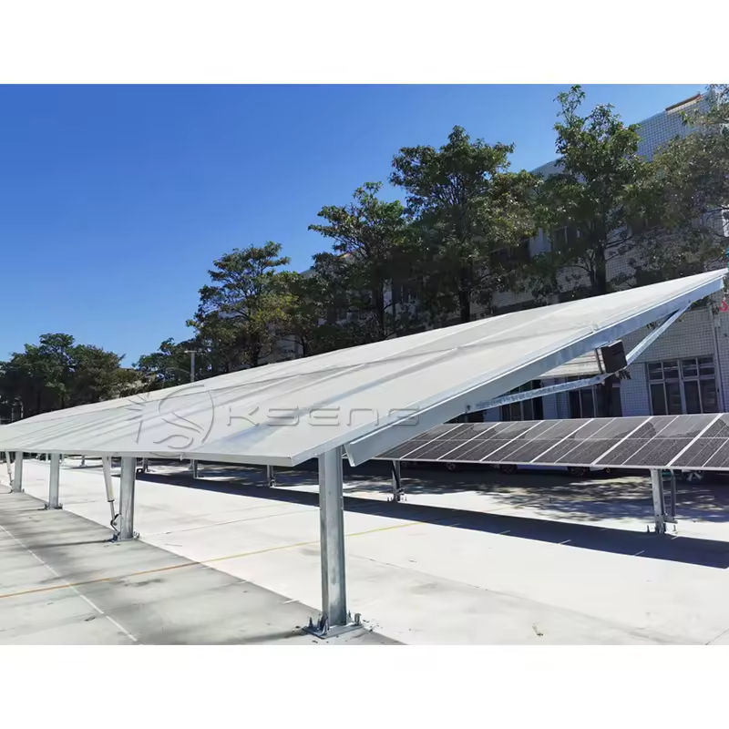 Single Axis Slewing Drive Solar Tracking System Ground Mount Solar ...