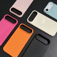Étui en silicone mat texturé cuir TPU pour iPhone 18 Pro 17 Air 16 15 14 13 12 11 Pro Max 15 Plus – Coque souple antichoc