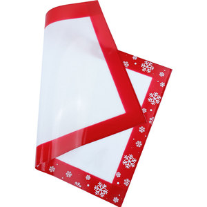 Custom Printed Non-Stick <b>Silicone</b> <b>Baking</b> Mat 0.4mm/0.7mm Christmas Themed Food-Grade Oven Safe <b>Silicone</b> Mat - Product Image 2