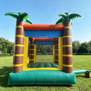 NB-BC119 Château gonflable tropical en forme de palmier pour enfants, idéal pour les fêtes en plein air, utilisation commerciale - Product Image 2