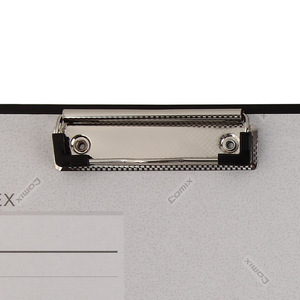 Carpeta de archivos Comix A4 de 1,5 pulgadas con 2 orificios tipo D, plástico, azul y negro - Product Image 3