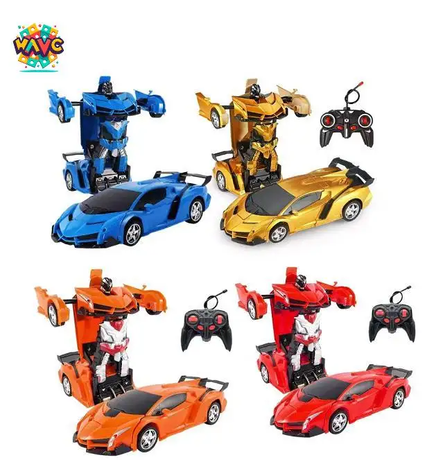 Wancheng juguetes Para Los ninos 2023 quy mô 1:18 cử chỉ cảm ứng RC biến đổi biến dạng robot xe điều khiển từ xa r