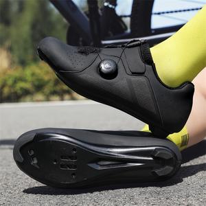 Chaussures de vélo pour le commerce extérieur, chaussures de cyclisme pour hommes et femmes, route/vTT, respirantes, semelle rigide, vente en gros - Product Image 4