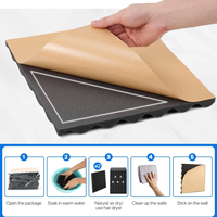Nouveau panneau d'isolation acoustique en mousse de réduction du bruit de coton insonorisant à haute densité professionnel matériau Durable