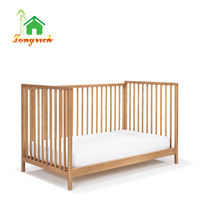 Hochwertige Moderne Massivholz Verstellbare Kinder-Etagenbetten mit Erhöhtem Schutzgeländer Babybett Kinderbetten für Schlafzimmer