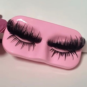 Customized Soft 100% Real <strong>Mink</strong> Eyeleash Extension 3D <strong>Lash</strong> Strips With Spikes Wholesale Natural Style 16mm-25mm Fluffy <strong>Lashes</strong> - Product Image 1