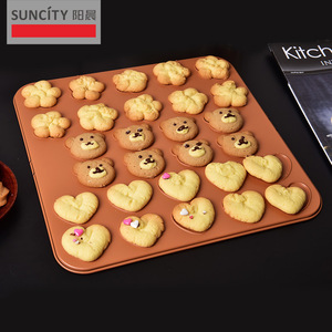 Suncity <b>Cookie</b> Baking Pan 36 Holes Non Stick Rectangle Muffin Pan For Biscuit Baking <b>Tools</b> - Product Image 3