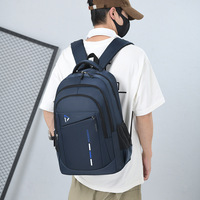 Mochila para ordenador transfronteriza de gran capacidad, diseño ligero de moda para estudiantes de secundaria, negocios