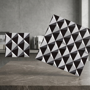 Vistaar Marque 3D Nouvelle conception architecturale Plancher en céramique numérique Carreaux émaillés brillants 30x30 12x12 16x16 40x40 300x300 400x400 - Product Image 5