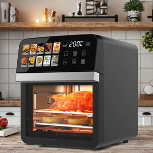 Nuova friggitrice digitale 10L 12L con finestra lucernario a vista cucina rapida Smart <span class=keywords><strong>Air</strong></span> friggitrice forno Freidora De Aire per uso domestico - Product Image 3