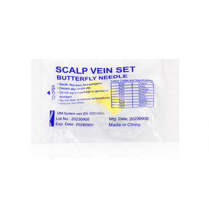 ชุดเข็มเจาะเส้นเลือดแบบผีเสื้อแบบใช้แล้วทิ้งสำหรับสุนัข ขนาด 18G-27G สำหรับใช้ในสัตวแพทย์ พร้อมอุปกรณ์เสริมสำหรับการเจาะเส้นเลือดบนหนังศีรษะ - Product Image 6