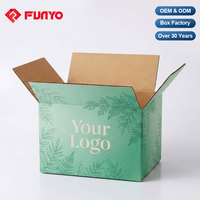 Cajas de Envío Corrugadas Ecológicas, Caja de Embalaje con Logotipo Personalizado, Cajas de Mudanza Reutilizables