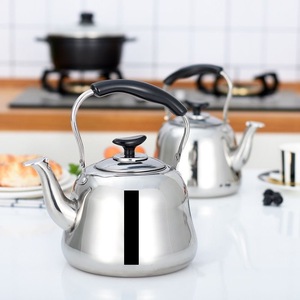 Yolecen Design moderne en acier inoxydable grande capacité gaz sifflet bouilloire ménage théière de qualité alimentaire - Product Image 5