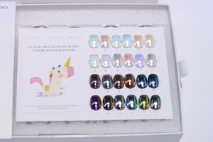 Juego de Polvo Brillante para <span class=keywords><strong>Uñas</strong></span> con Efecto Espejo Aurora, 12 Colores/Caja, Holográfico, Perla, Cromo, <span class=keywords><strong>Kit</strong></span> de Pigmentos para Arte de <span class=keywords><strong>Uñas</strong></span>, Salón, DIY - Product Image 2