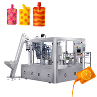 Machine à emballer automatique de poche à bec verseur personnalisée en usine Machine de remplissage et de capsulage de liquide