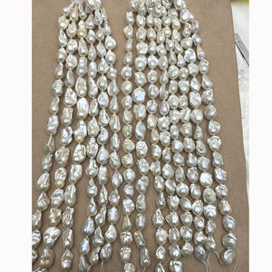 Vente en gros de perles baroques de haute qualité de grande taille 17-20mm, brillant, surface très propre - Product Image 5