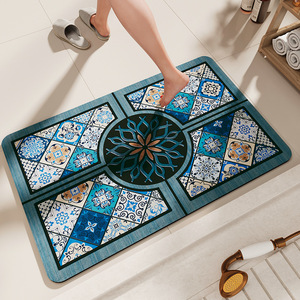 <span class=keywords><strong>Tapis</strong></span> <span class=keywords><strong>de</strong></span> salle <span class=keywords><strong>de</strong></span> bain et <span class=keywords><strong>de</strong></span> cuisine personnalisé en diatomite et PU, absorbant, antidérapant, à séchage rapide, écologique, <span class=keywords><strong>de</strong></span> luxe - Product Image 1