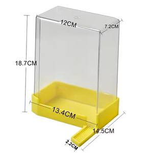 700ml Carré Automatique En Plastique Abeille <span class=keywords><strong>Distributeur</strong></span> De <span class=keywords><strong>Nourriture</strong></span> Nouvelle Condition Apiculture Outil Ruche D'eau Potable <span class=keywords><strong>Distributeur</strong></span> D'alimentation - Product Image 6