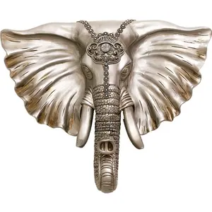 고품질 실내 가정 장식 금속 황동 주조 금속 코끼리 동상