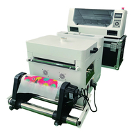 Imprimante DTF A3 haute vitesse avec deux têtes d'impression XP600 pour l'impression textile sur vêtements, machine DTF stable