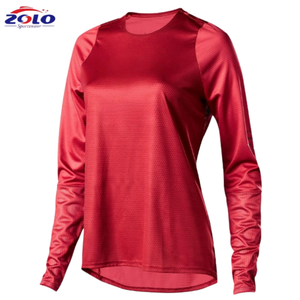 Joli maillot de motocross rose léger et respirant BMX VTT MX maillot de <span class=keywords><strong>moto</strong></span> vêtements pour femmes - Product Image 3