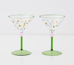 Verres à cocktail pour vin rouge de bar créatif multicolore personnalisé en gros Gobelets à vin Margartia - Product Image 1